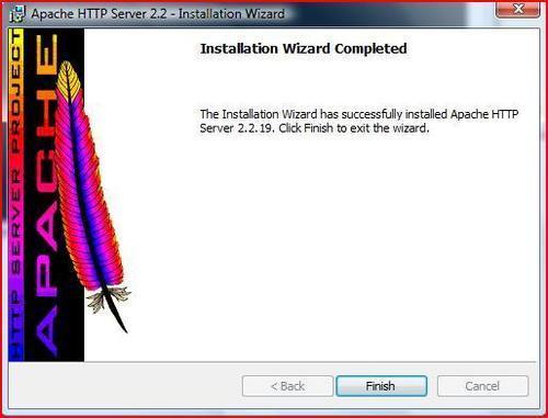 Apache HTTP installation on Windows