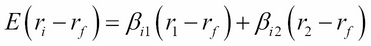 Arbitrage pricing theory