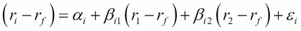 Arbitrage pricing theory