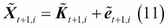 The volume forecasting model