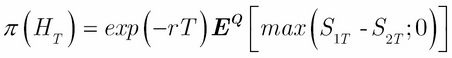 The Margrabe formula