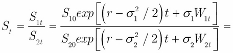 The Margrabe formula