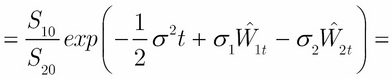 The Margrabe formula