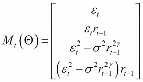 Parameter estimation of interest rate models