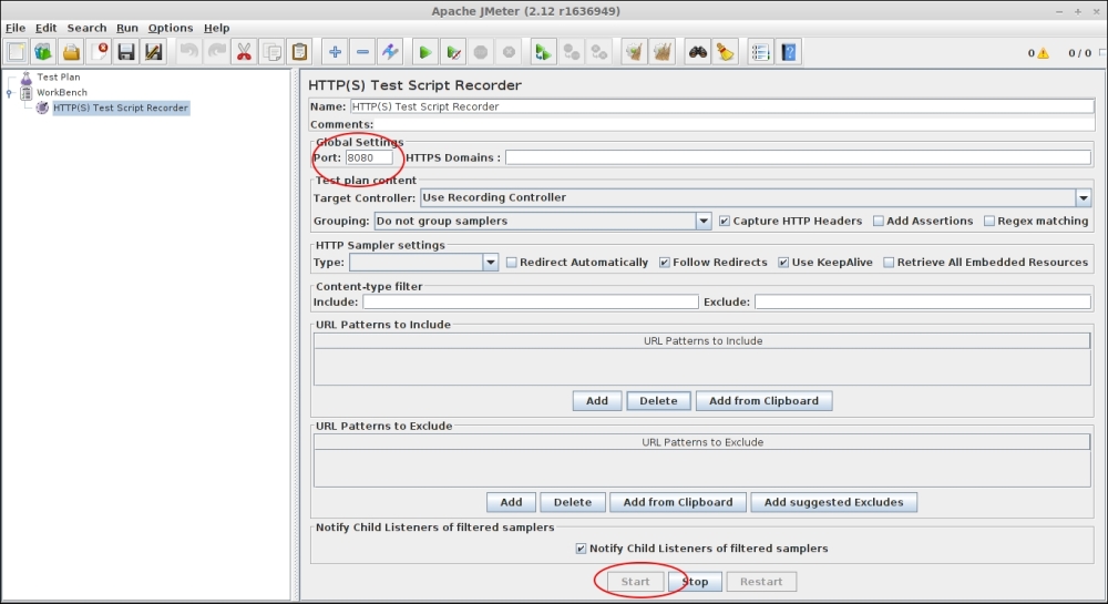 Building JMeter test plans