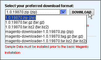 Time for action: Downloading Magento