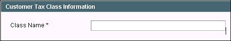 Time for action: Creating a Customer Tax Class