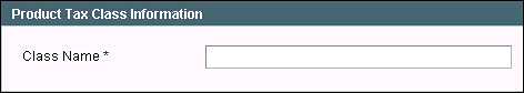 Time for action: Creating a Product Tax Class