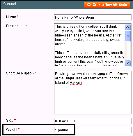 Time for action: Filling the fields on the General tab