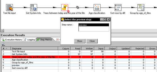 Time for action—capturing errors while calculating the age of a film