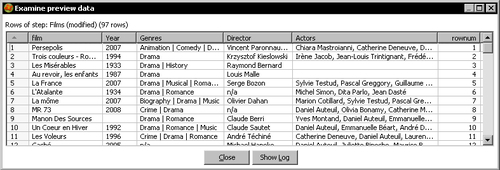 Time for action validating genres with a Regex Evaluation stepunexpected errors, avoidingdata, validating