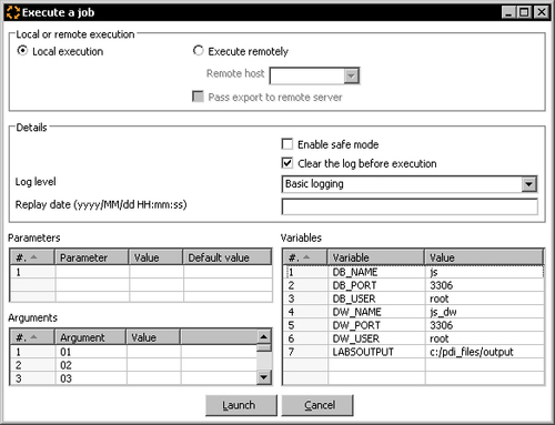 Time for action—creating a simple hello world job