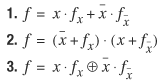 Theorem 7.5 Shannon Expansion Theorem