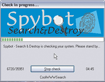 Spybot Auto-Scanning After Windows Boot