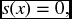 numbered Display Equation