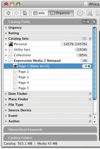 The notepad groups show up in the original catalog as catalog sets.