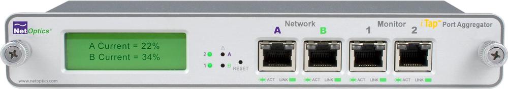 A network tap that makes a copy of all traffic flowing through it.