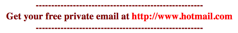The Hotmail footer is perhaps the Internet’s most successful viral marketing campaign