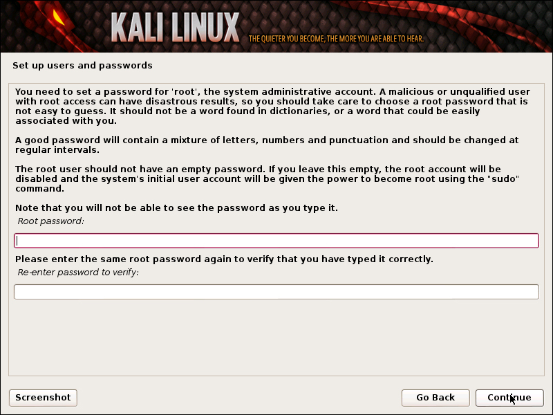 Installing Kali Linux
