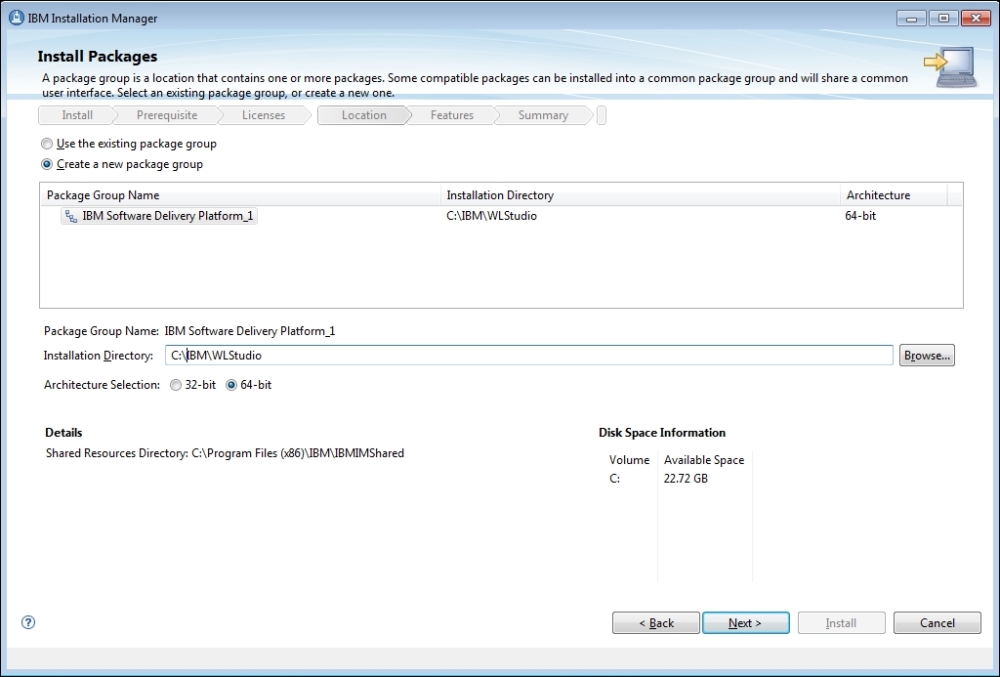 Installing IBM Worklight Server