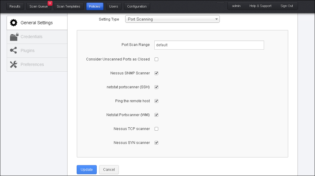 General Settings