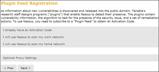 Installing Nessus on Windows 7