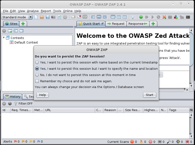 Zinging Windows servers with OWASP ZAP