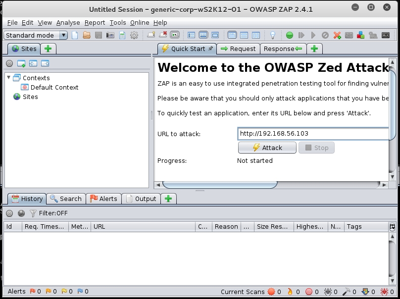 Zinging Windows servers with OWASP ZAP