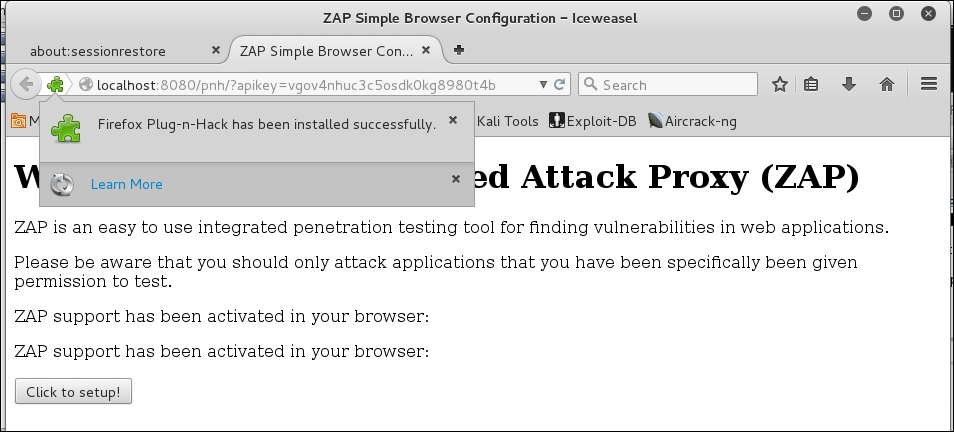 Using ZAP as an attack proxy