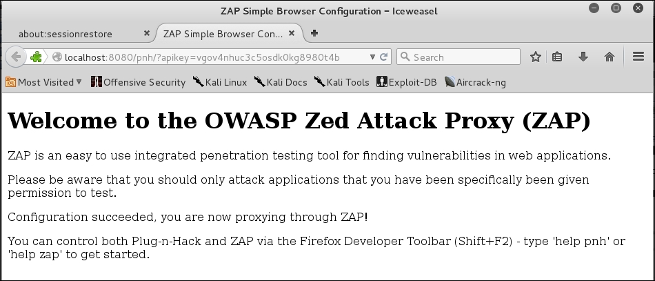 Using ZAP as an attack proxy