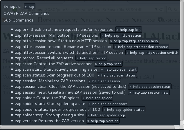 Using ZAP as an attack proxy