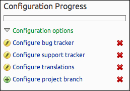 Setting a focus branch