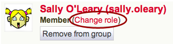 Time for action — adding a tutor to your controlled group with course roles