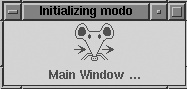 modo’s initialization window