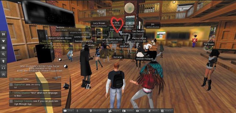 Second Life is not a game, but it builds a rich interactive experience by adopting the conventions of games.