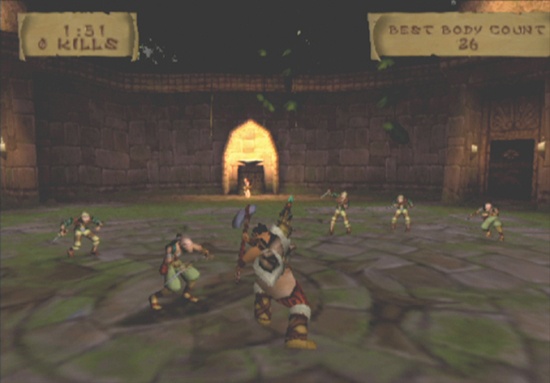 The brutal battle-axe in The Mark of Kri relieves much of the tension built up over the course of the game.