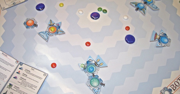 The cell game prototype developed for Spore was so robust that it could be run as its own fully playable board game.