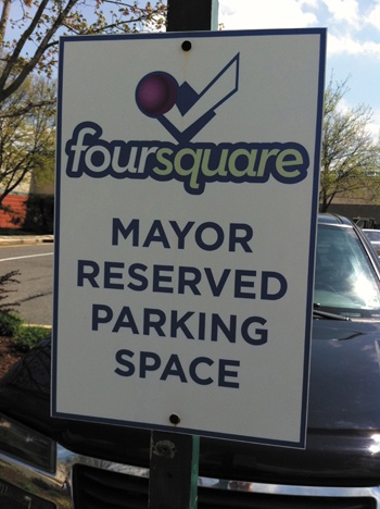 Special privileges, like parking spaces, can be accorded to the mayor of a given location.