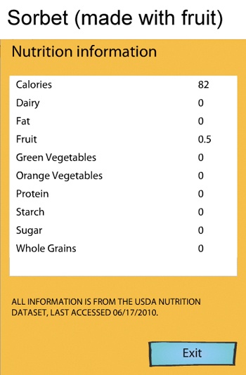 Players need to learn to appraise the nutritional qualities of different foods in order to succeed in the game.