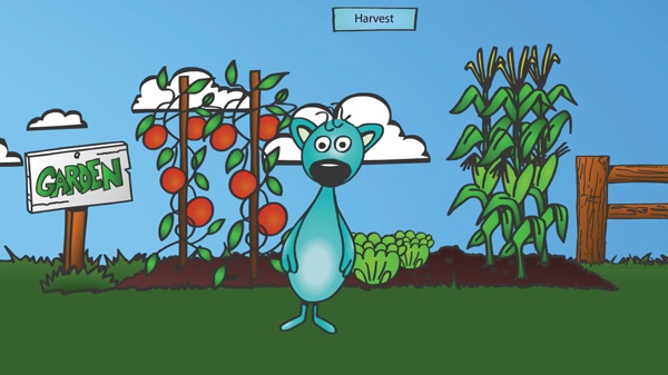 Players can discover the benefits of growing a garden to harvest their own fresh vegetables.