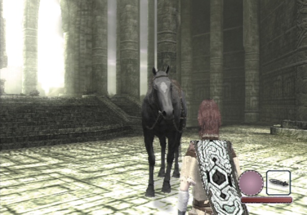 Shadow of the Colossus invites players to build an emotional connection to a virtual horse, who serves as a loyal friend in a lonely setting.