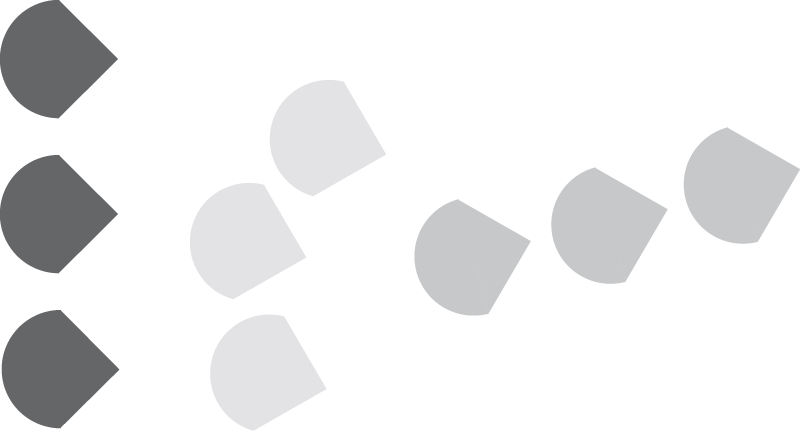 Image of Social navigation formations, from left to right: abreast, V-like, lane