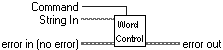Word Control connector.