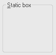 A wxStaticBoxstatic controlswxStaticBoxwxStaticBoxstatic controls