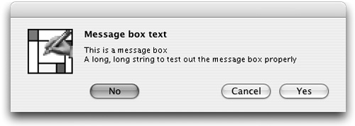 wxMessageDialog under Mac OS X