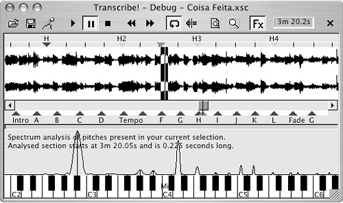 Transcribe! running on Mac OS X