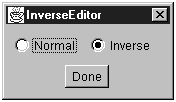 A custom editor dialog