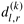 (a) Matrix D(k) distributed by 2-D block mapping into subblocks, and (b) the subblock of D(k) assigned to process Pi,j.