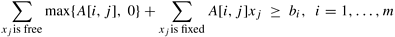 Example 11.3 The 0/1 integer-linear-programming problem revisited