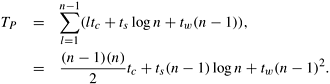 The diagonal order of computation for the optimal matrix-parenthesization problem.